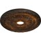 Ekena Millwork Palmetto Ceiling Medallion (Fits Canopies up to 5"), 20 7/8"OD x 3 5/8"ID x 1 5/8"P, Rust CM20PMRUS - alternate 5